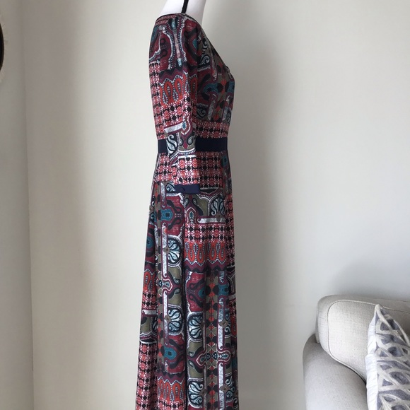 Anthropologie Chloe Oliver Printed Dress - Picture 6 of 7